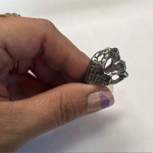 halloween Dragon's Claw Ring size 8.5